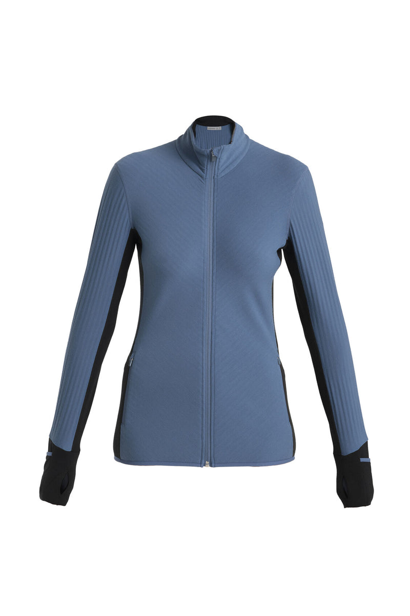 VESTE DESCENDER LS ZIP FEMME ICEBREAKER